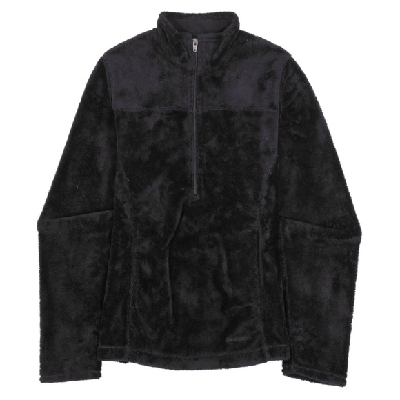 PATAGONIA Black 1/2 Zip Synchilla Marsupial Fleece Sz M - Picture 1 of 9